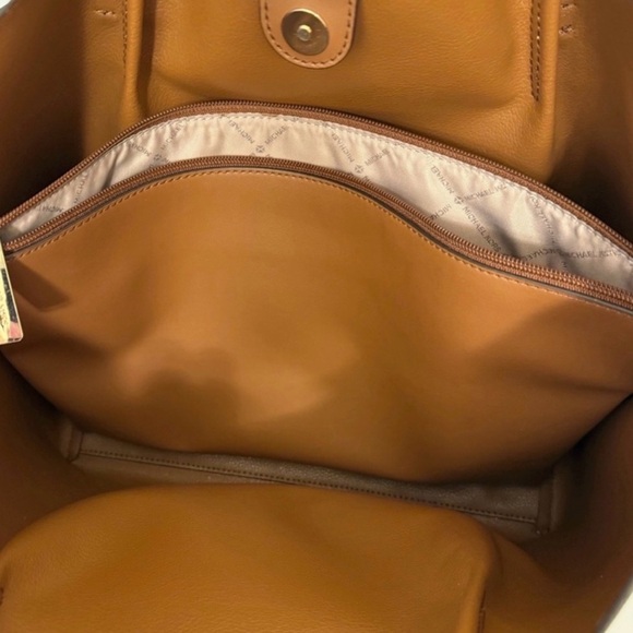 Michael Kors Brown Emilia Work Tote - Picture 5 of 6